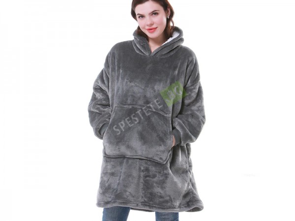 Суичър одеяло с подплата Суичър одеяло с подплата