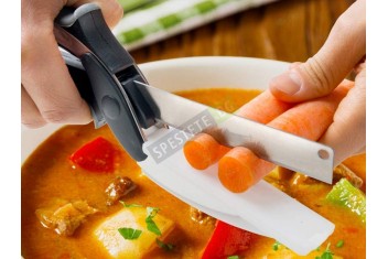 Кухненска ножица с дъска Clever Cutter-foto2