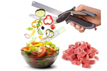 Кухненска ножица с дъска Clever Cutter-foto5