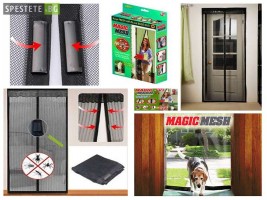 Мрежа за насекоми с магнитно закопчаване - Magic Mesh-foto2