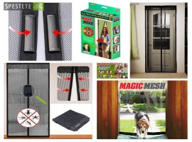 Мрежа за насекоми с магнитно закопчаване - Magic Mesh-foto2