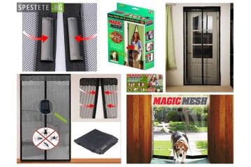 Мрежа за насекоми с магнитно закопчаване - Magic Mesh-foto2
