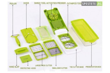 Революционно кухненско ренде - Nicer Dicer Plus-foto4