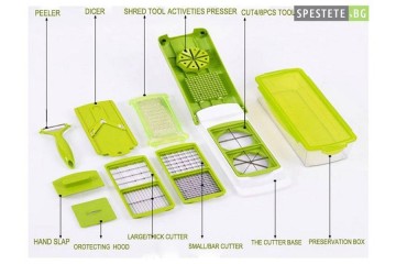 Революционно кухненско ренде - Nicer Dicer Plus-foto4