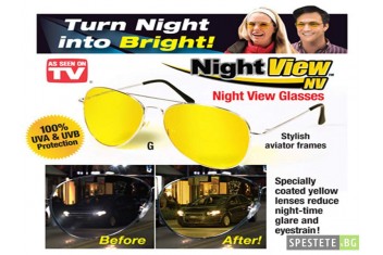 Очила за нощно шофиране  -HD night vision glasses с класическата форма-foto2