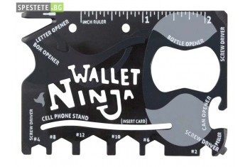 Wallet Ninja - мултифункционално приспособление за портфейл-foto3