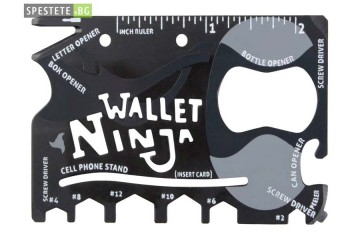 Wallet Ninja - мултифункционално приспособление за портфейл-foto3