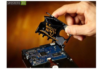 Wallet Ninja - мултифункционално приспособление за портфейл-foto4