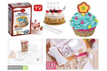 Cake Decorating Kit - комплект за декориране на торти и сладкиши