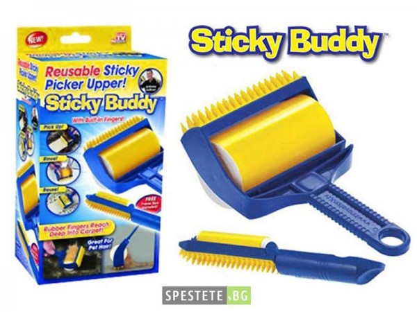 Комплект ролери за премахване на косми и прах - Sticky Buddy