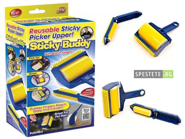 Комплект ролери за премахване на косми и прах - Sticky Buddy