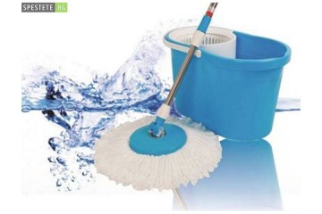 Революционен моп с центрофуга Spin Mop-foto3