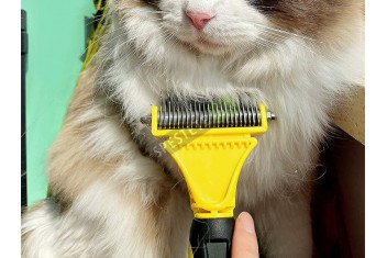Двустранен гребен за домашни любимци-foto2