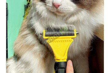 Двустранен гребен за домашни любимци-foto2