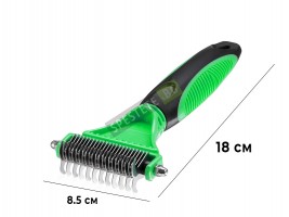 Двустранен гребен за домашни любимци-foto5