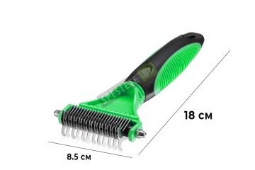 Двустранен гребен за домашни любимци-foto5