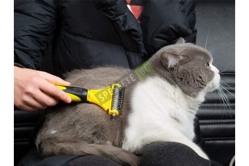 Двустранен гребен за домашни любимци-foto3