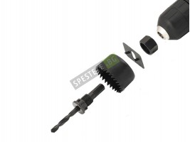 Комплект 12бр. боркорони за дърво-foto4