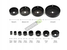 Комплект 12бр. боркорони за дърво-foto5