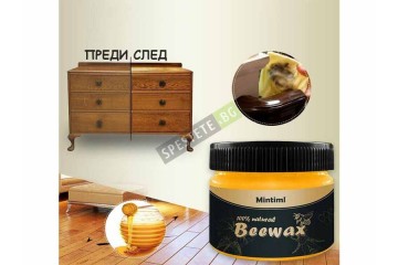 Вакса за дърво от пчелен восък-foto3