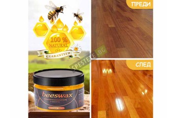 Вакса за дърво от пчелен восък-foto5
