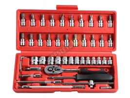 Комплект инструменти гедоре 46 части-foto5