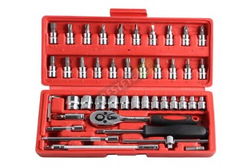 Комплект инструменти гедоре 46 части-foto5