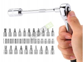 Комплект инструменти гедоре 46 части-foto4