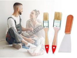 Комплект шпатула и четка за боядисване-foto2