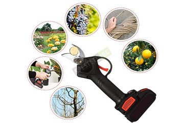 Акумулаторна ножица за лозя и овошки-foto3