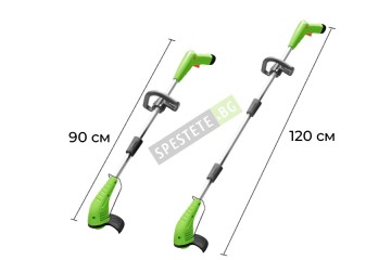 Безжичен електрически тример косачка-foto5