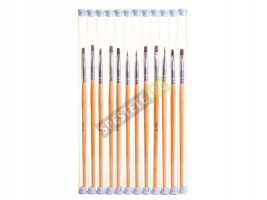 Комплект 12 цвята гел лак и четки-foto3