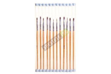 Комплект 12 цвята гел лак и четки-foto3