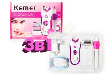 Комплект епилатор и автоматична пила за нокти-foto3