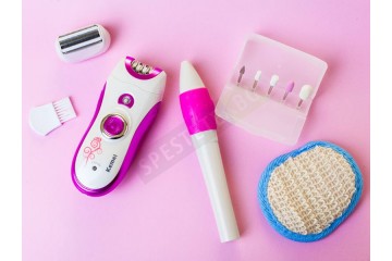 Комплект епилатор и автоматична пила за нокти-foto2