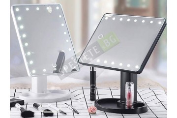 Настолно LED огледало