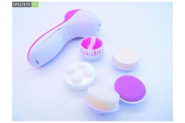 Масажор за красива кожа на лицето 5in1 Beauty care massager-foto3