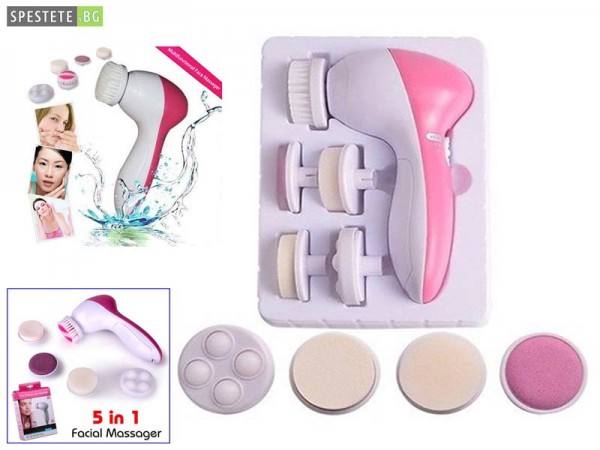 Масажор за красива кожа на лицето 5in1 Beauty care massager