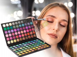 Професионален комплект от 120 цвята сенки за очи-foto4