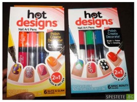 Декорация за маникюр 6 бр. цвята - Hot Design-foto2