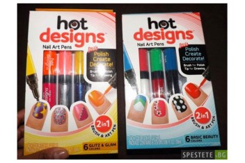 Декорация за маникюр 6 бр. цвята - Hot Design-foto2