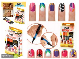 Декорация за маникюр 6 бр. цвята - Hot Design-foto4