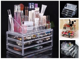 Луксозен органайзер за козметика и бижута-foto3