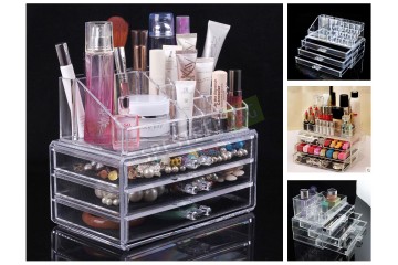 Луксозен органайзер за козметика и бижута-foto3