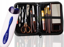 Мини епилатор + сет за грим и маникюр-foto2