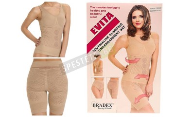 Турмалиново отслабващо бельо от 2 части-foto4