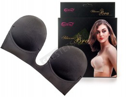 Самозалепващ сутиен с дълбоко деколте-foto3