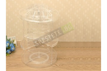 Въртящ се органайзер за козметика 360°-foto4