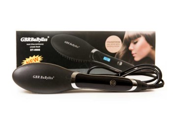 Керамична четка за изправяне на коса-foto3