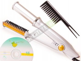 Комбиниран уред преса и маша за коса 3в1-foto2